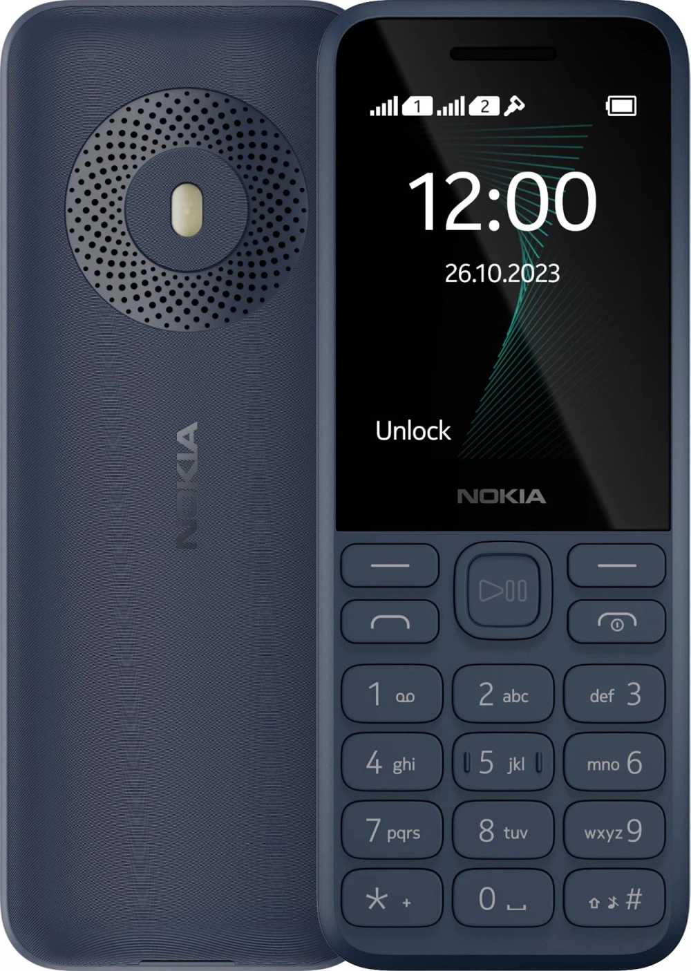 Телефон Nokia 130 TA-1576 DS тёмно-синий