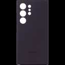 Оригинальный чехол Silicone Case для Galaxy S24 Ultra (темно-фиолетовый)