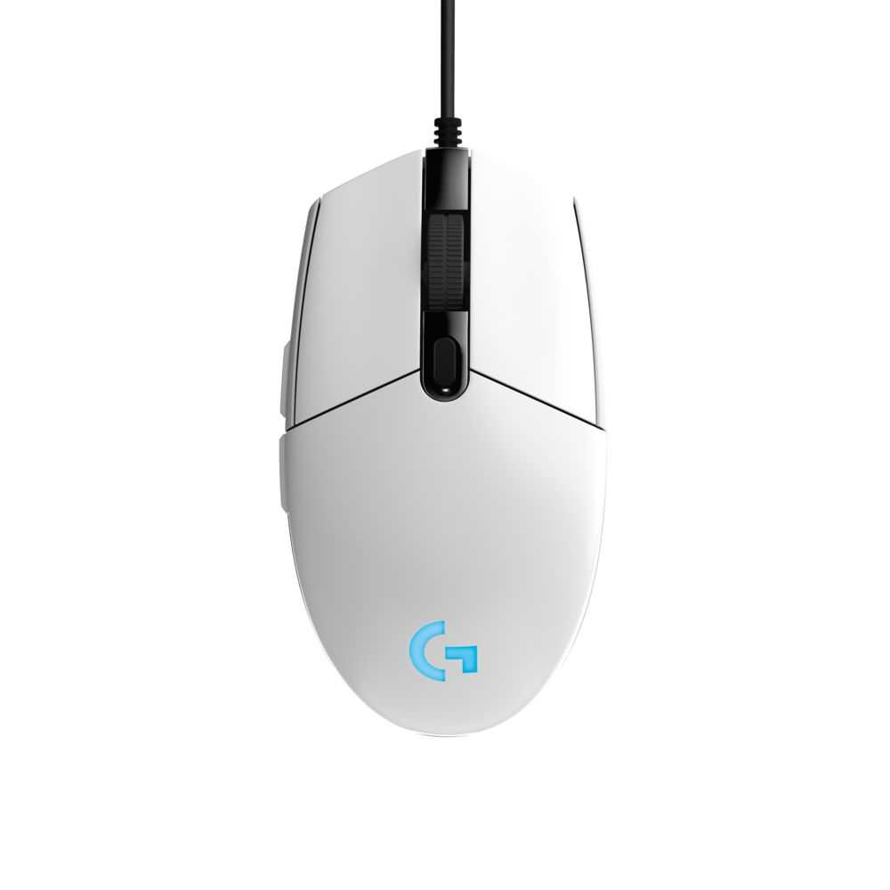 Игровая мышь LOGITECH G102 LIGHTSYNC (Белая)