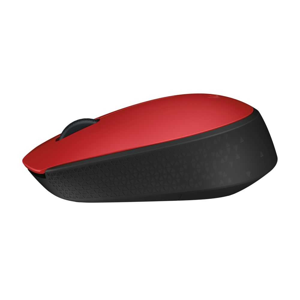 Мышь беспроводная Logitech M171 (Красная)