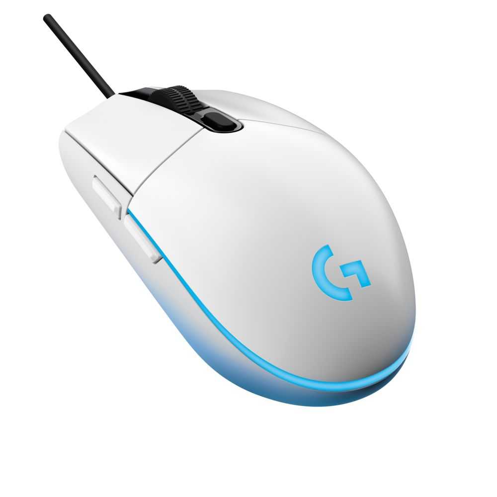 Игровая мышь LOGITECH G102 LIGHTSYNC (Белая)