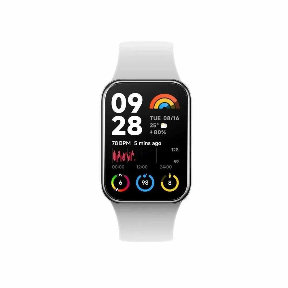 Фитнес браслет Mi Band 8 Pro (белый ветер)