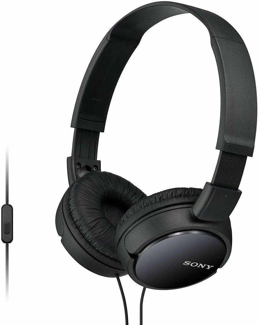 Полноразмерные наушники Sony MDR-ZX110AP (черный)