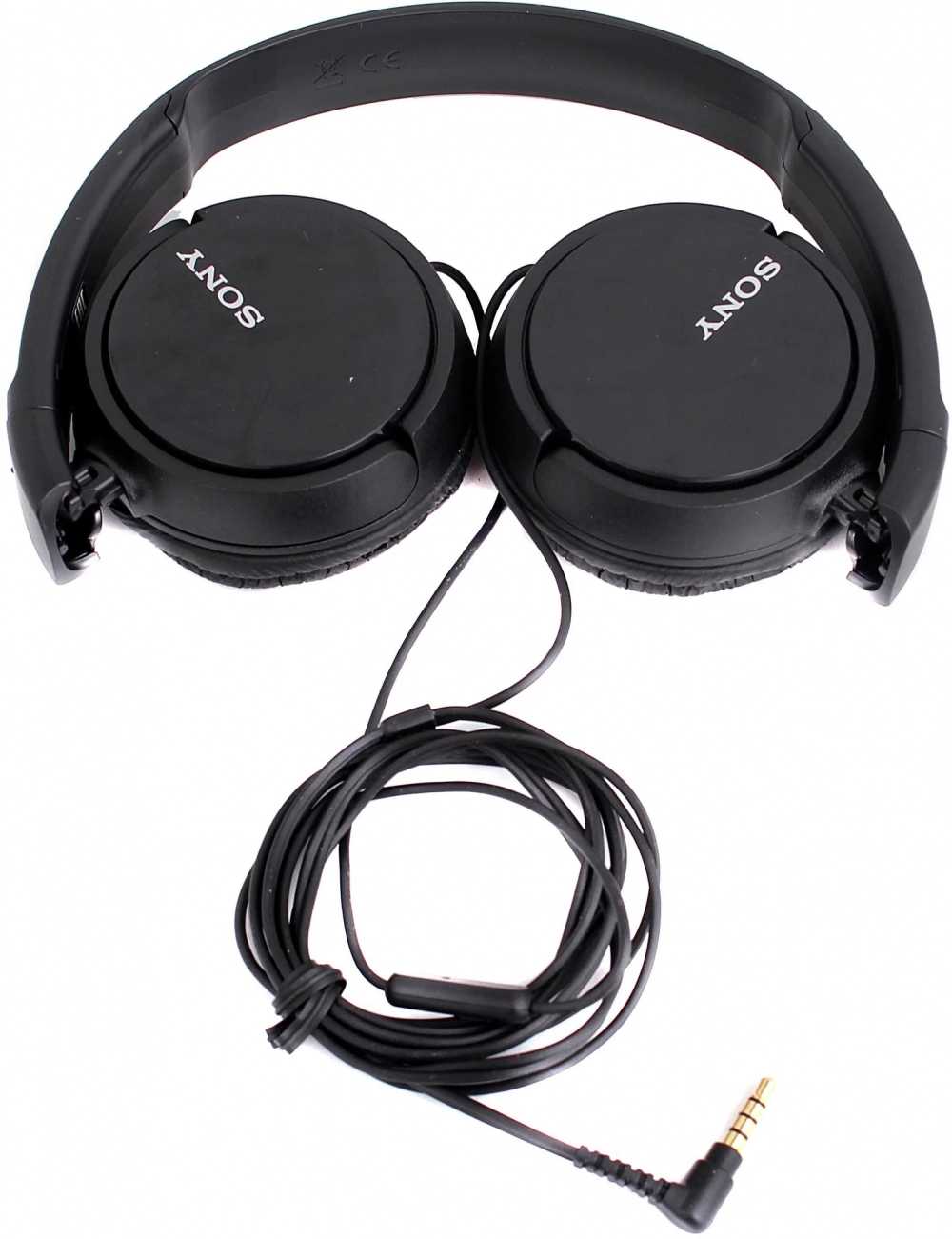 Полноразмерные наушники Sony MDR-ZX110AP (черный)