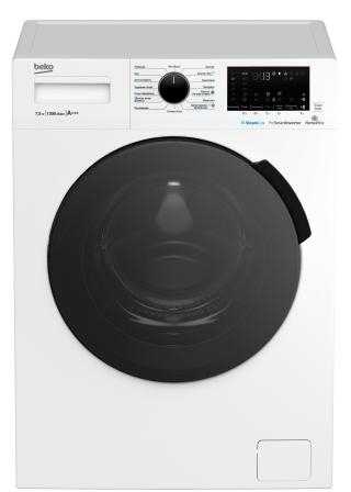Стиральная машина Beko WSPE7H616W 7.5кг (белый)