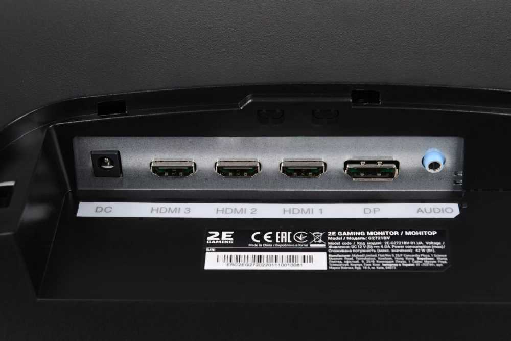 Игровой монитор 2E Gaming LCD 27" 2E GAMING G2721BV 2xHDMI, DP, VA,2560x1440, 144Hz, 1ms, FreeSync