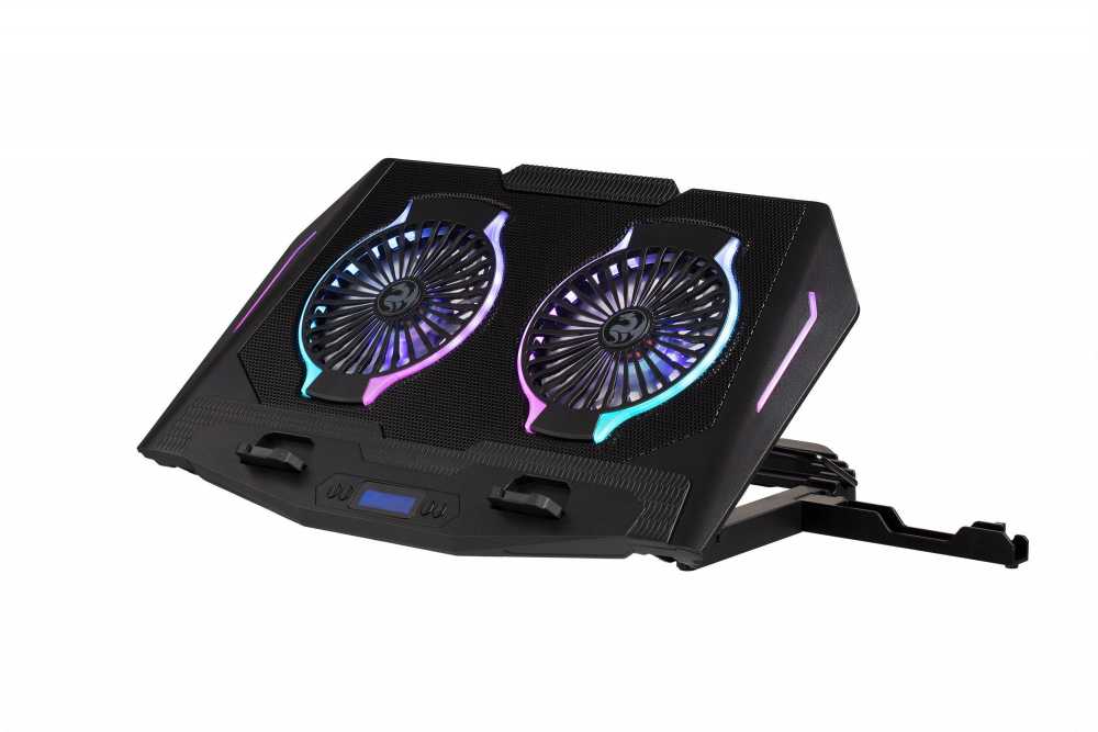 Подставка для ноутбука (охлаждение),с вентиляторами осевыми 2E GAMING Cooling Pad 2E-CPG-006 Black