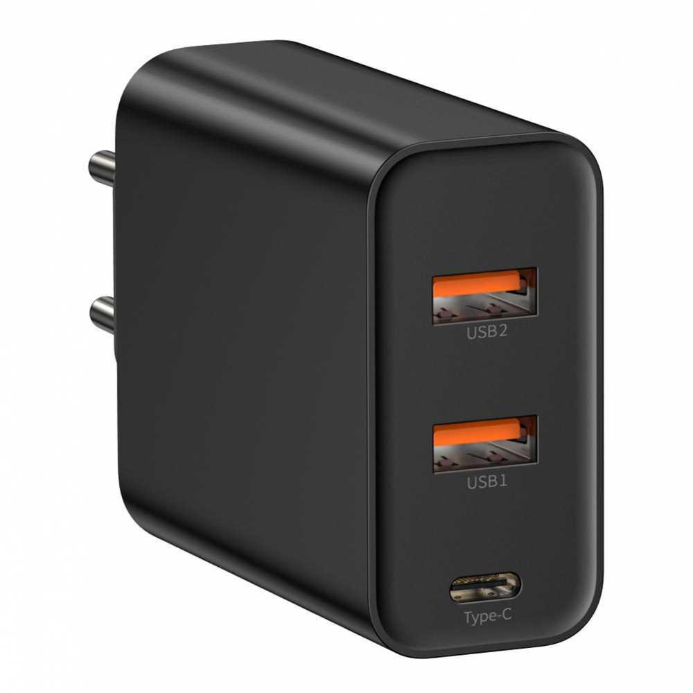 Baseus EU910 Charger 60W qora