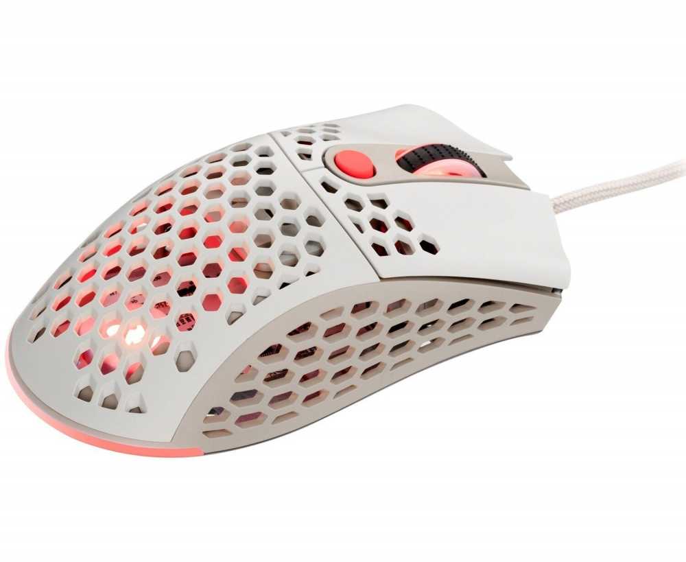 Sichqoncha o'yin uchun simsiz 2E GAMING Mouse HyperSpeed Lite WL, RGB Retro oq