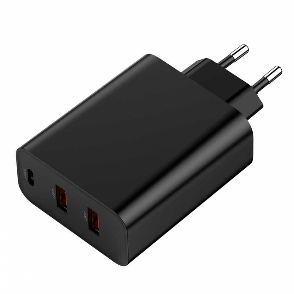 Baseus EU910 Charger 60W qora