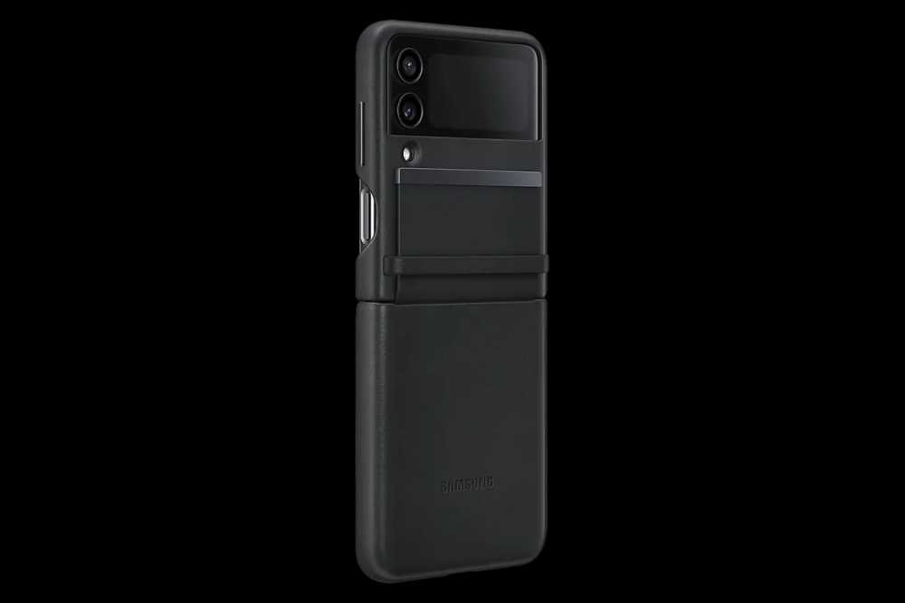 Чехол Samsung Flap Leather Cover Z Flip4 (EF-VF721LBEGRU)