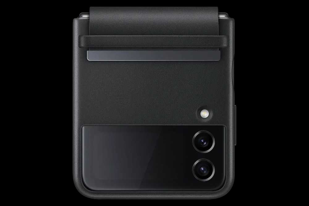 Чехол Samsung Flap Leather Cover Z Flip4 (EF-VF721LBEGRU)