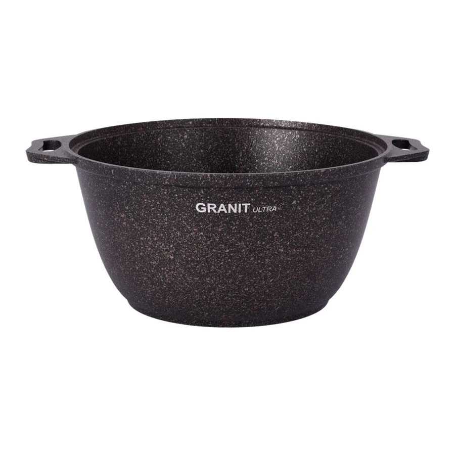 Кастрюля Kukmara 4л со стеклянной крышкой АП, линия Granit ultra