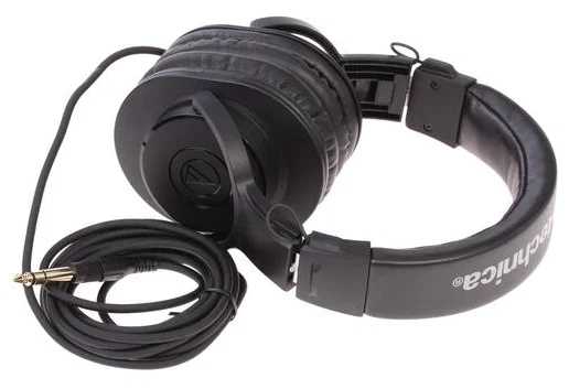 Полноразмерные проводные наушники Audio-Technica ATH-M20X черный