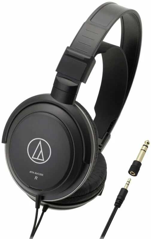 Полноразмерные проводные наушники Audio-Technica ATH-AVC200 черный