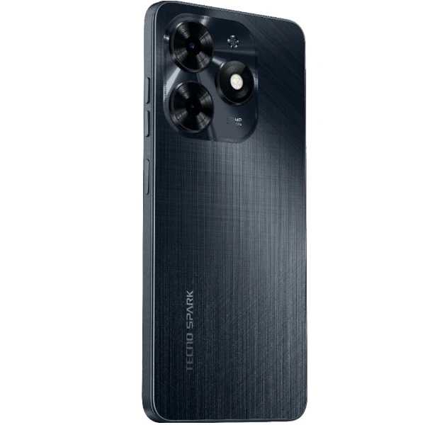 Смартфон Tecno Spark 20C 4/128GB Gravity Black (черный)
