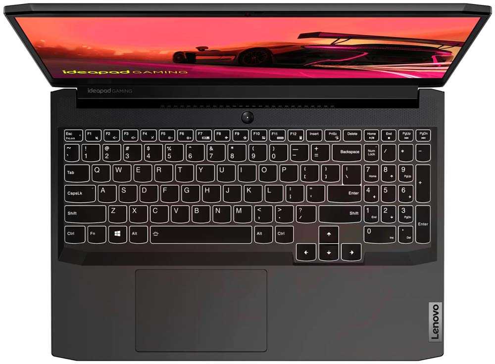 Ноутбук Lenovo IdeaPad Gaming 3 RYZEN 7 5800H DDR 16GB 512GB M2 SSD RTX3060 6GB 15.6 FHD 120Hz Black