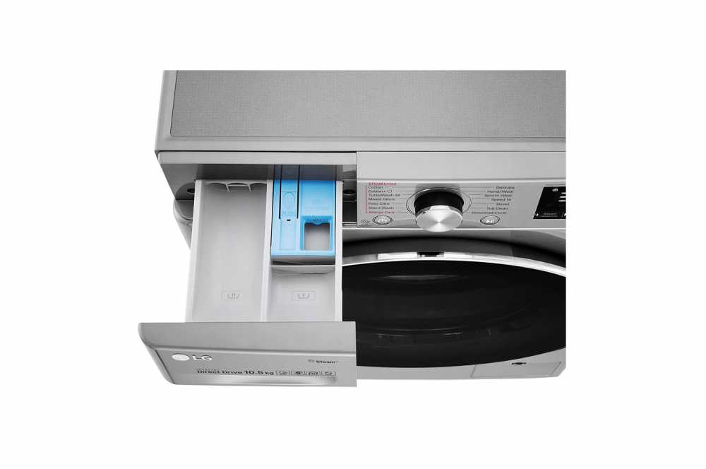 Стиральная машина LG F2V7GW9T 8,5 кг (Серый)