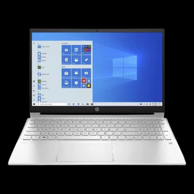 Ноутбук HP Pavilion Ryzen 3-5300U DDR4 4GB 256GB M2 SSD 15.6 FHD IPS Natural Silver