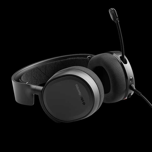 Игровые наушники SteelSeries Arctis 3 Чёрный
