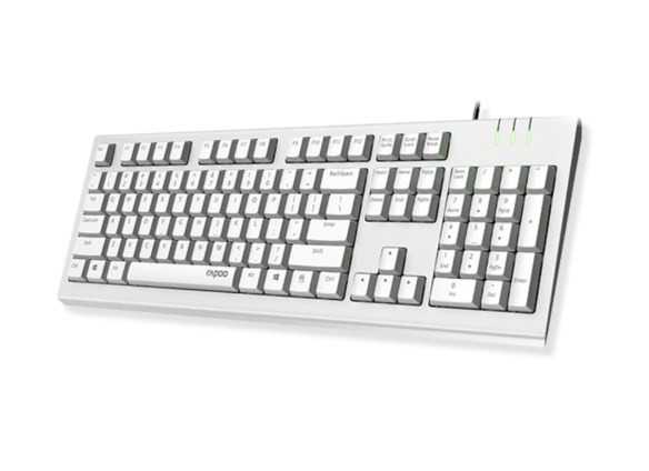 Клавиатура Rapoo NK1800 Белая