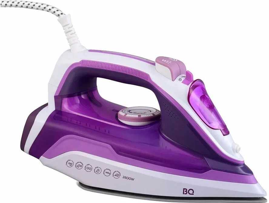 Утюг BQ SI1002 2600w (белый-красный)