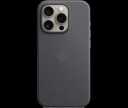Оригинальный чехол Apple для iPhone 15 Pro FineWoven Case with MagSafe MT4H3ZM/A black