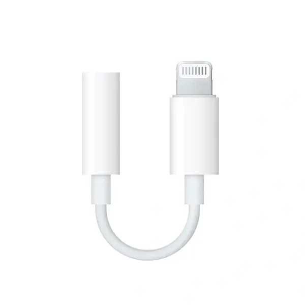 Кабель Apple Lightning to 3.5 mm Headphone Jack Adapter