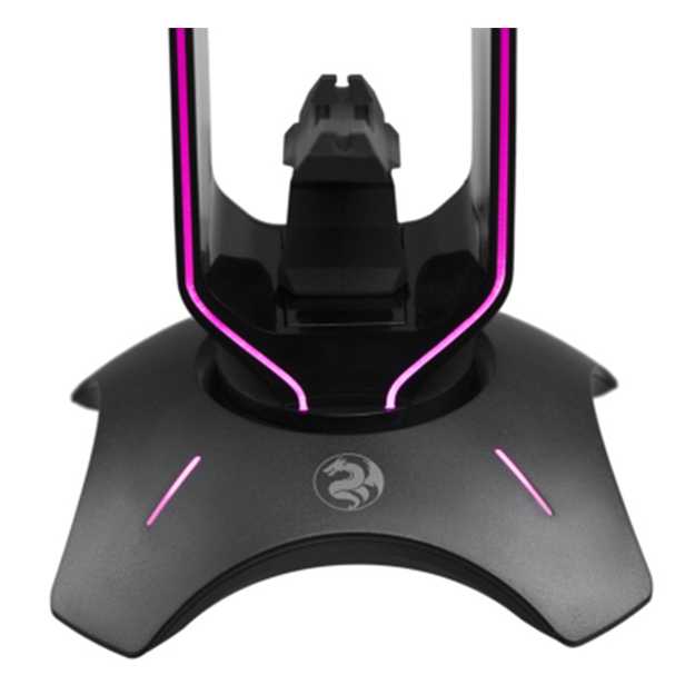 Подставка 3в1 для игровых наушников (пластиковая) 2E GAMING Headset Stand 3in1 RGB USB Black