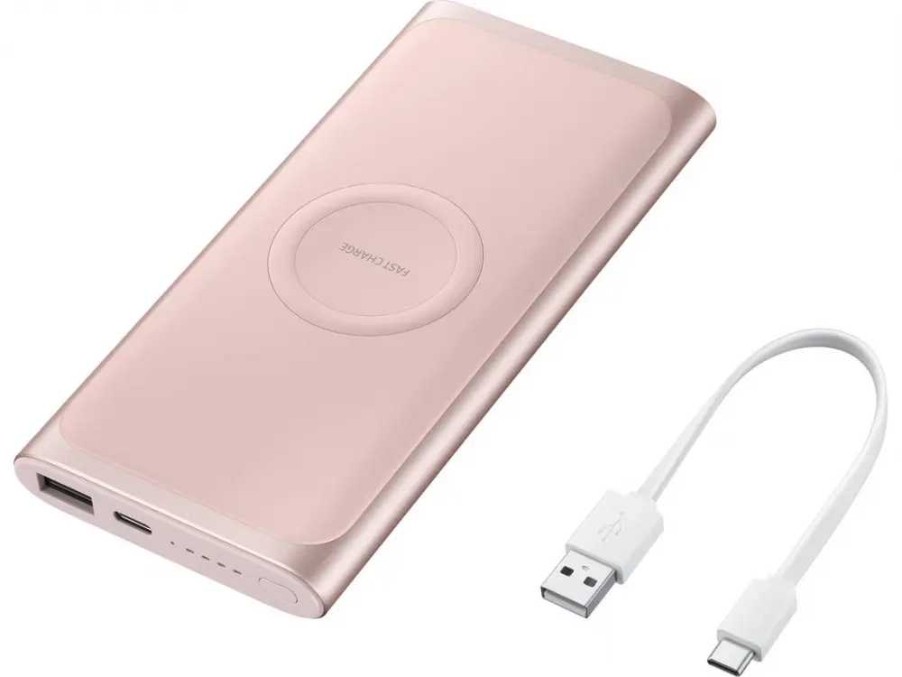Power bank Samsung Wireless Charger 10000mAh EB-U1200CPEGWW (розорвый)