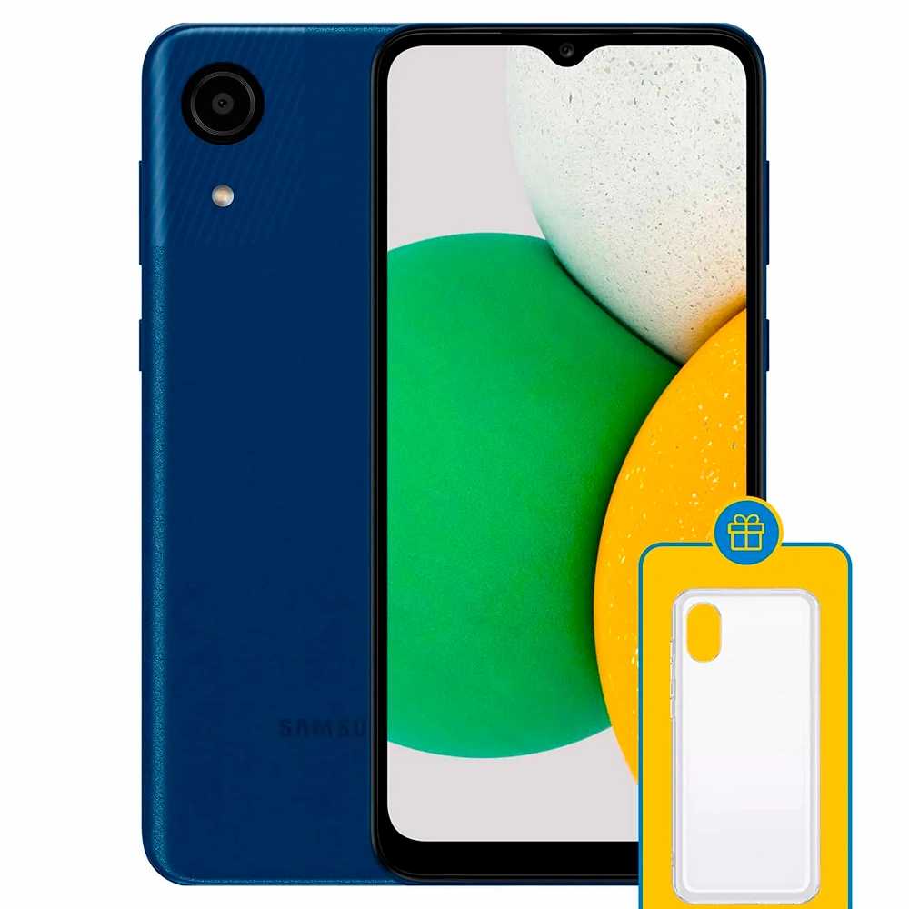 Samsung Galaxy A03 core 2/32GB синий