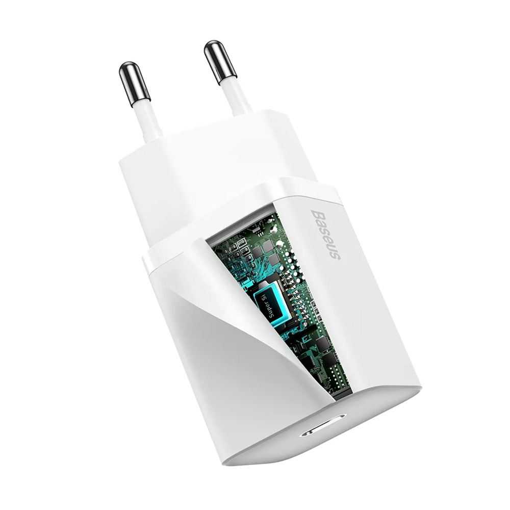 Зарядное устройство Baseus Super Si Quick Charger 1C 20W (белый)