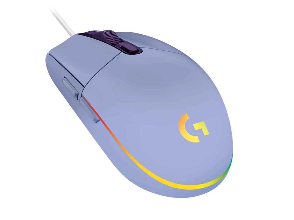 Мышь Logitech G203 Lightsync (Lilac)