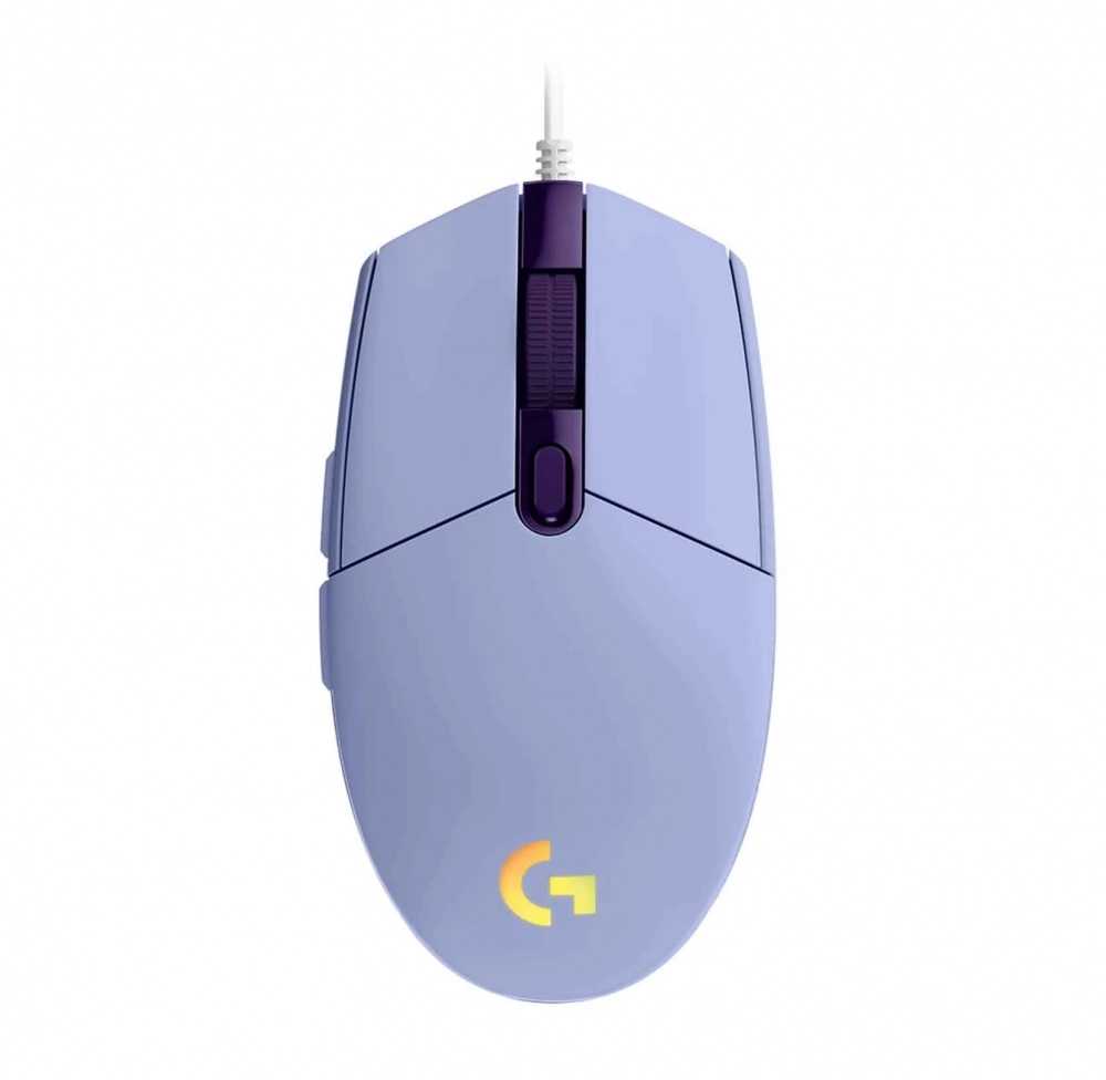 Мышь Logitech G203 Lightsync (Lilac)