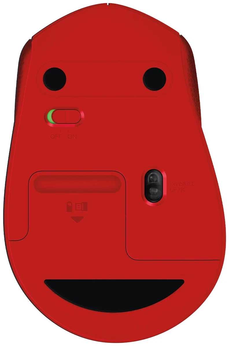 Мышь беспроводная Logitech M330 (Красный)