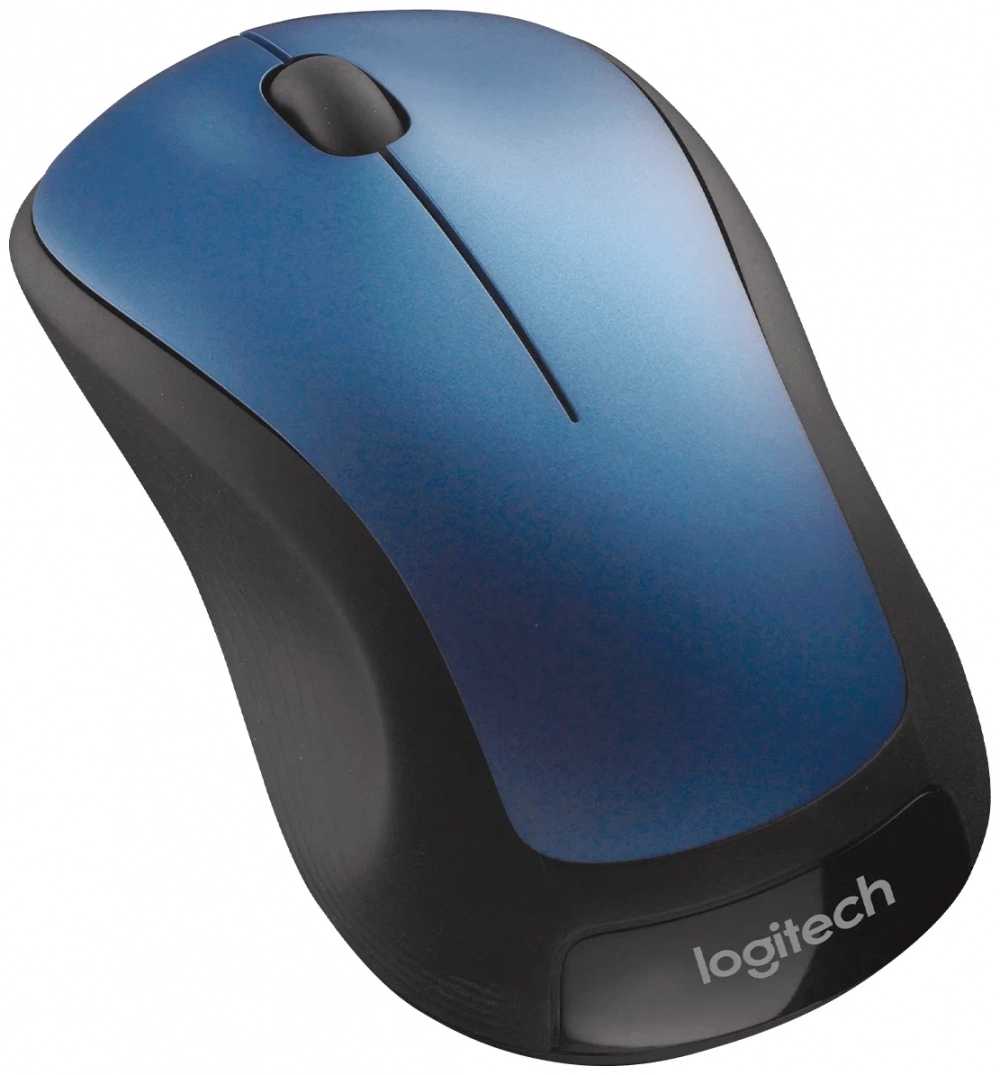 Мышь беспроводная Logitech M310 (Синяя)