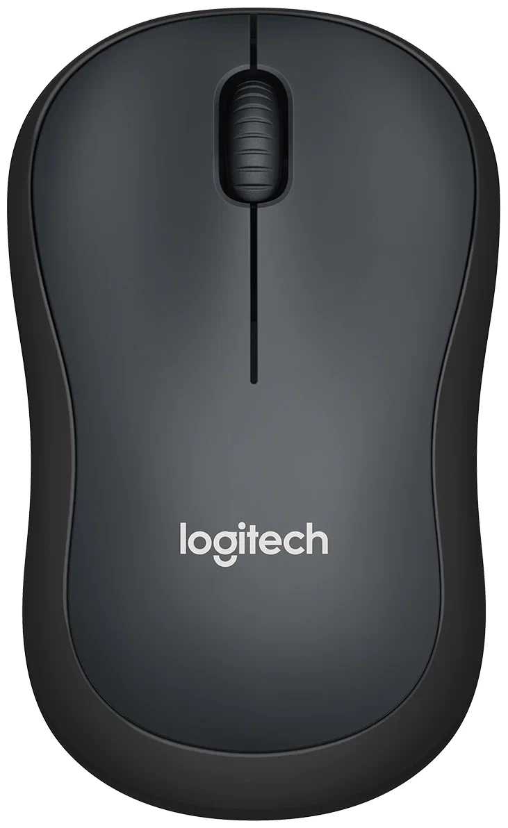 Мышь Logitech M220 Silent Charcoal