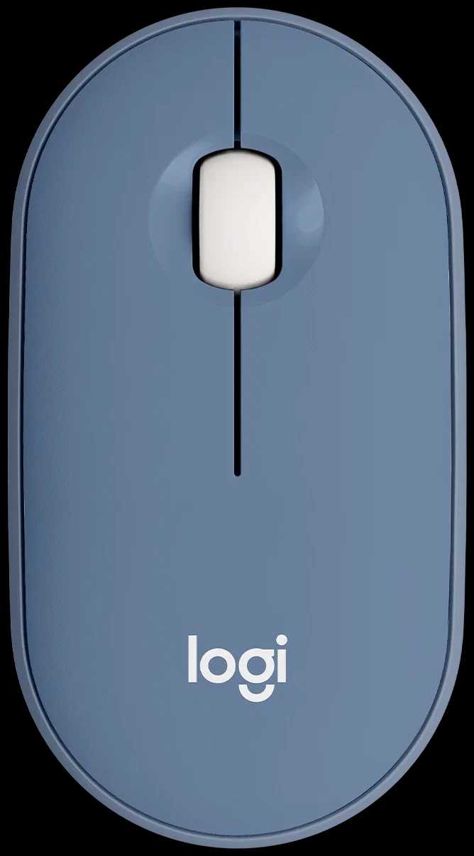 Мышь беспроводная Logitech M350 (Темно-Синяя)