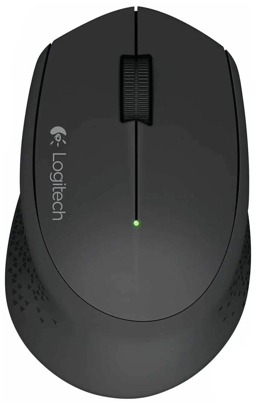 Мышь беспроводная Logitech M280 (Черная)