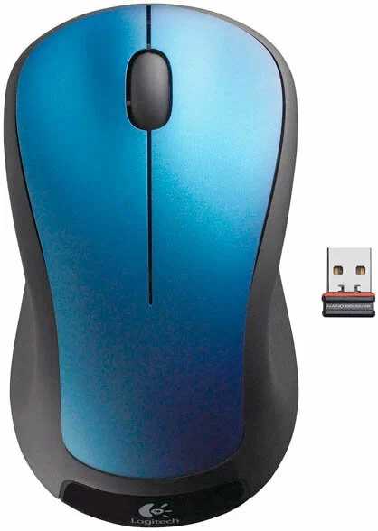 Мышь беспроводная Logitech M310 (Синяя)