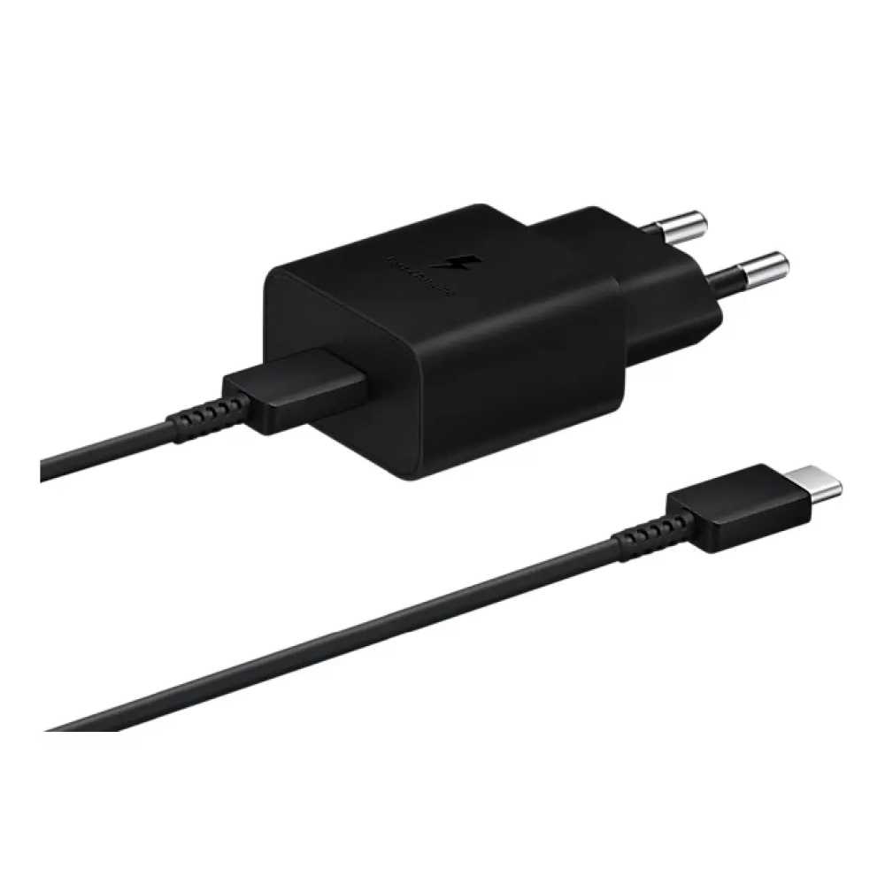 Зарядное устройство Samsung C-C 15W EP-T1510XBEGRU (черный)