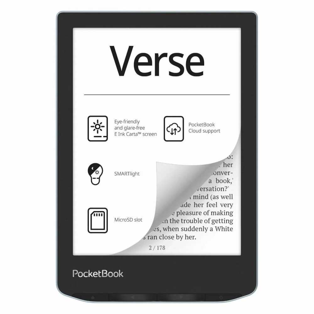 Электронная книга PocketBook 629 Verse, Bright Blu