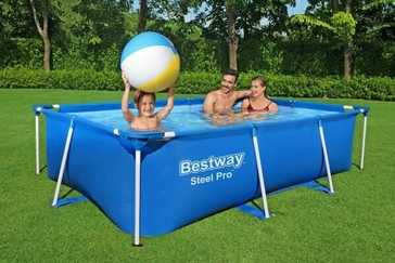 Бассейн прямоугольный каркасный BestWay 56403 259х170х61см 2300л