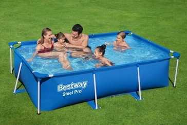 Бассейн прямоугольный каркасный BestWay 56403 259х170х61см 2300л