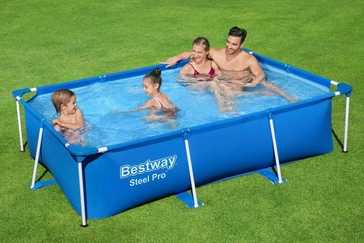 Бассейн прямоугольный каркасный BestWay 56403 259х170х61см 2300л