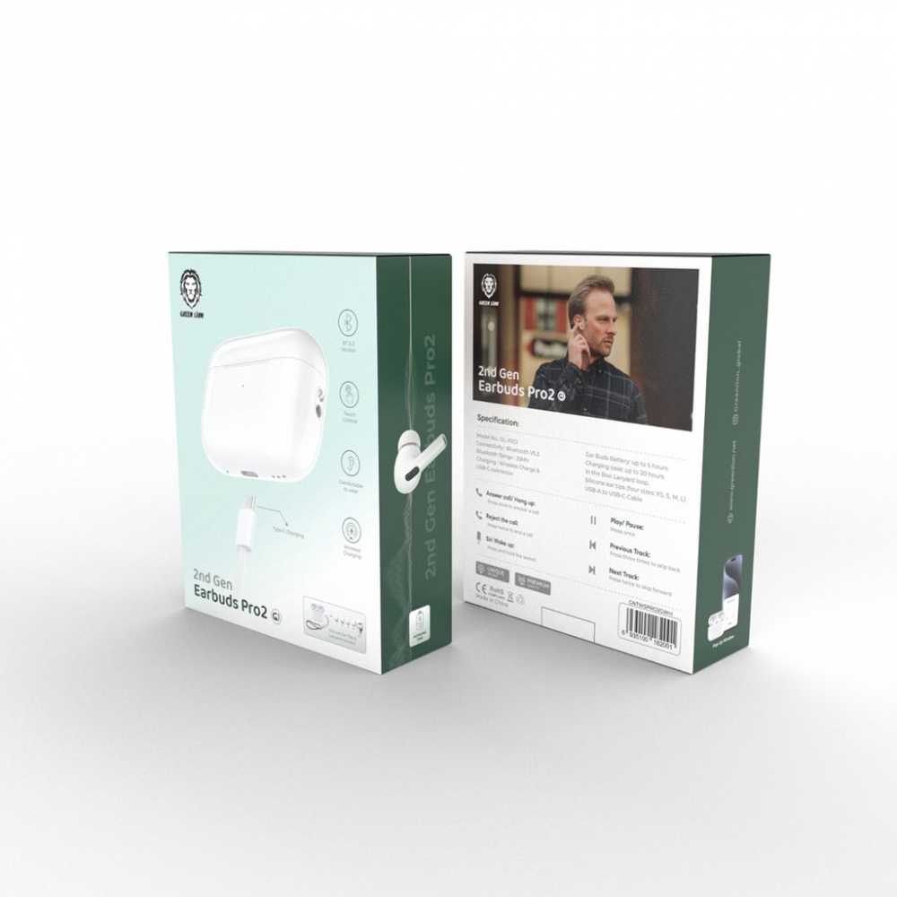 Беспроводные наушники Green Lion Earbuds 2 Pro (Type-c)