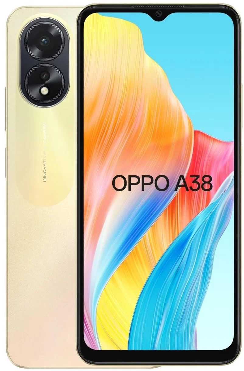 Смартфон Oppo A38 4/128GB золотистый