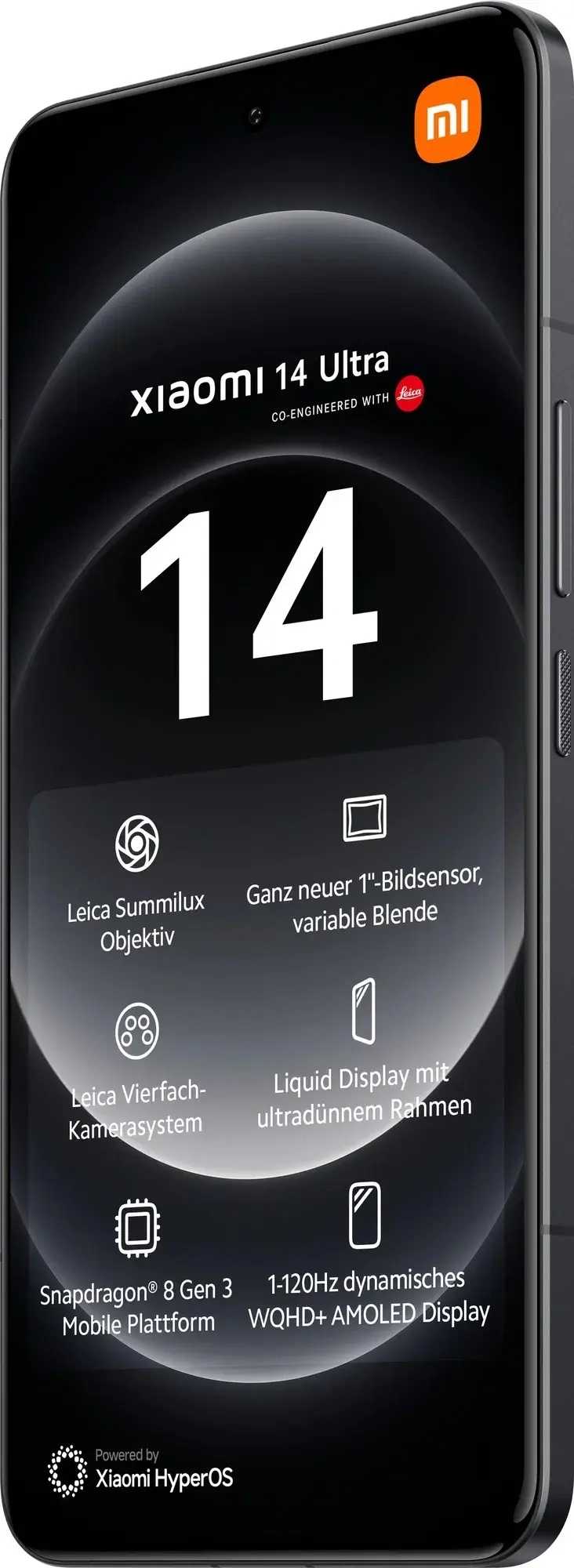 Smartfon Xiaomi 14 Ultra 512 ГБ qora
