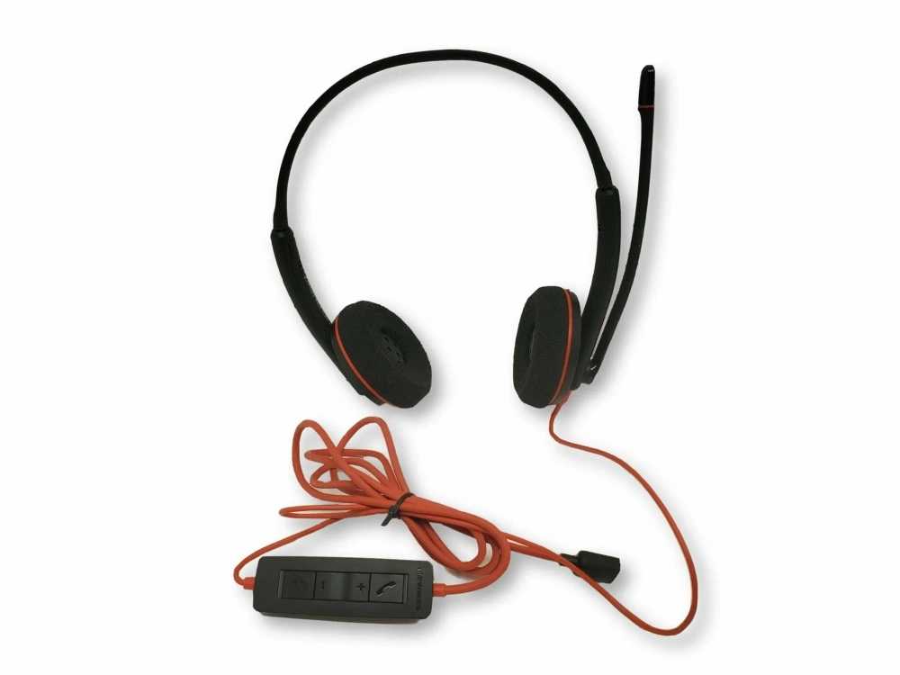 Наушники Poly Blackwire 3220 Stereo USB-A Headset (Bulk)