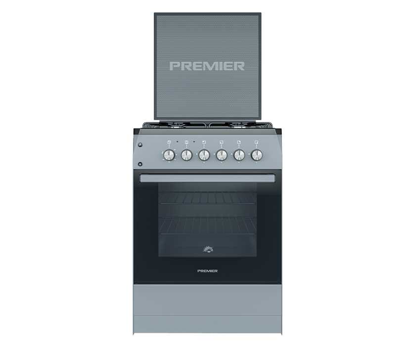 Комбинированная плита Premier 3+1 PRM-G60-E31W (белая)